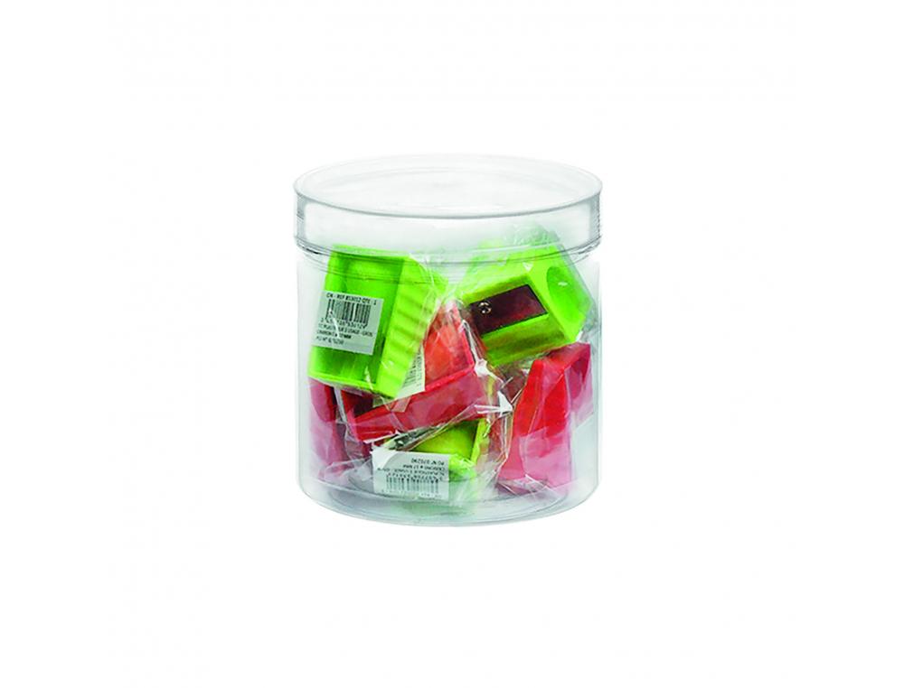 TAILLE-CRAYONS WONDAY VIOLON PLASTIQUE 1 USAGE  17MM      COLORIS ASSORTIS