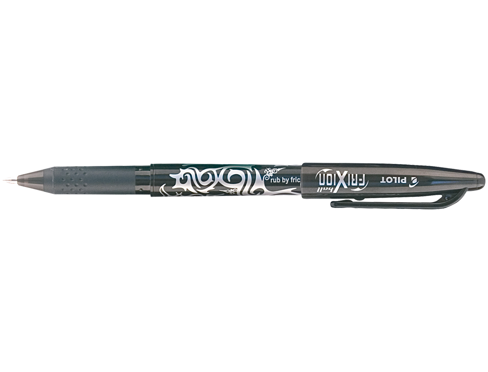 ROLLER PILOT FRIXION BALL CRITURE MOYENNE 0.7MM ENCRE EFFAABLE GRIP PRHENSION RECHARGEABLE GOMME SERTIE COLORIS NOIR