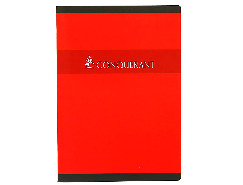 CAHIER PIQU CONQURANT SEPT COUVERTURE OFFSET A5+ 17X22CM 96 PAGES 70G SYS