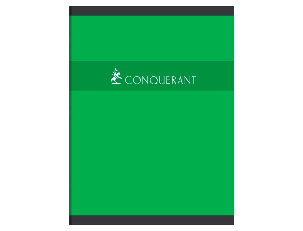 CAHIER PIQUÉ CONQUÉRANT SEPT COUVERTURE OFFSET A4+ 24X32CM 96 PAGES 70G 5X5MM