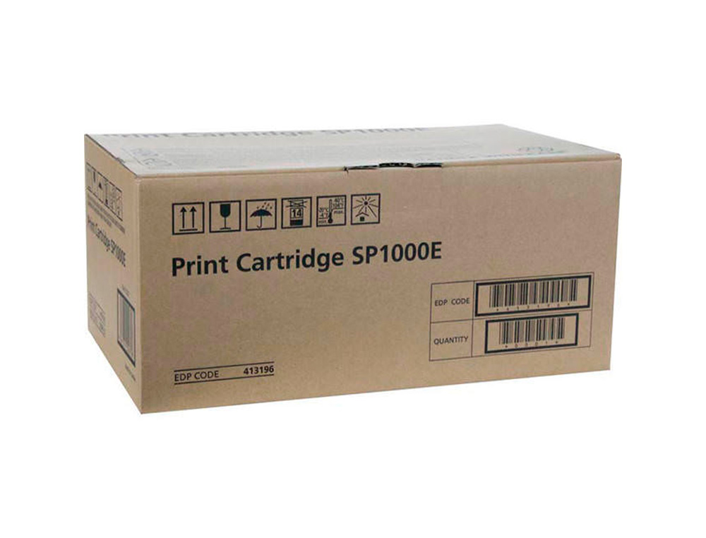 TONER RICOH SP1000E FAX LASER 413196 POUR FAX 1140/1180/SP1000 COULEUR NOIR 4000P