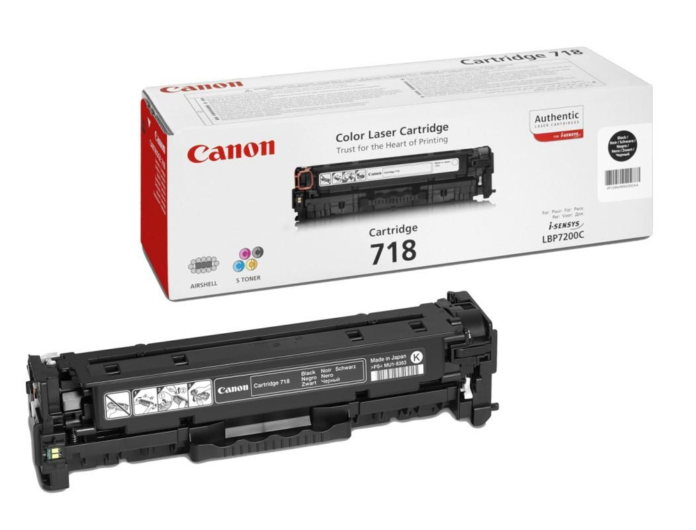 TONER LASER CANON 2662B002 COULEUR NOIR 3400P