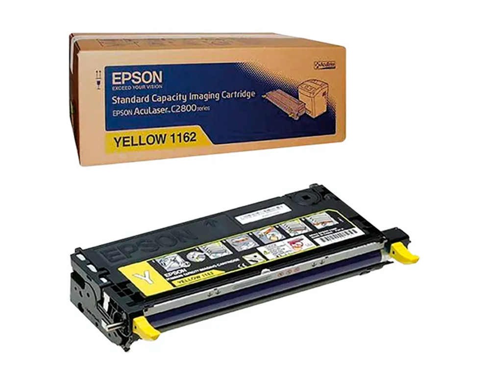 TONER LASER EPSON S051162 C13S051162 COULEUR JAUNE 2000P