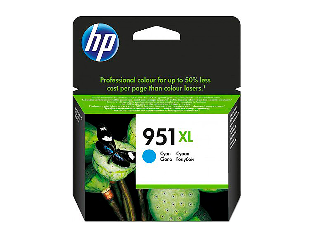 CARTOUCHE HP 951XL JET D'ENCRE CN046AE COULEUR CYAN HAUTE CAPACIT 1500P
