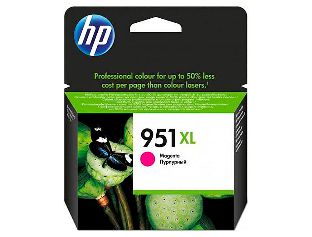 CARTOUCHE HP 951XL JET D'ENCRE CN047AE COULEUR MAGENTA HAUTE CAPACITÉ 1500P