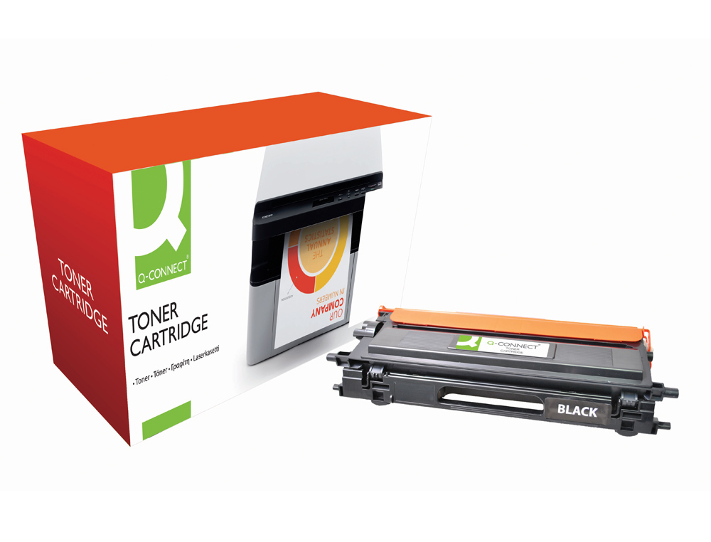 TONER LASER Q-CONNECT COMPATIBLE IMPRIMANTES BROTHER TN135BK COULEUR NOIR HAUTE CAPACIT 5000P