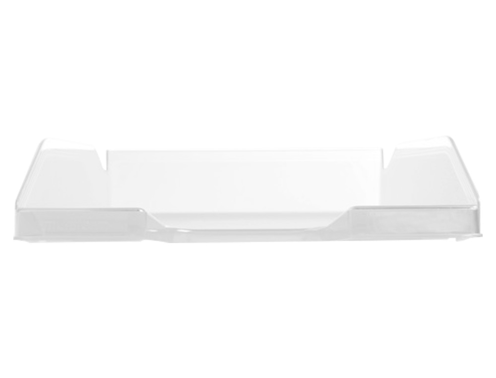 CORBEILLE  COURRIER Q-CONNECTPOLYPROPYLNE DOCUMENTS A4+ 240X320MM EMPILABLE 350X255X65MM COLORIS CRISTAL