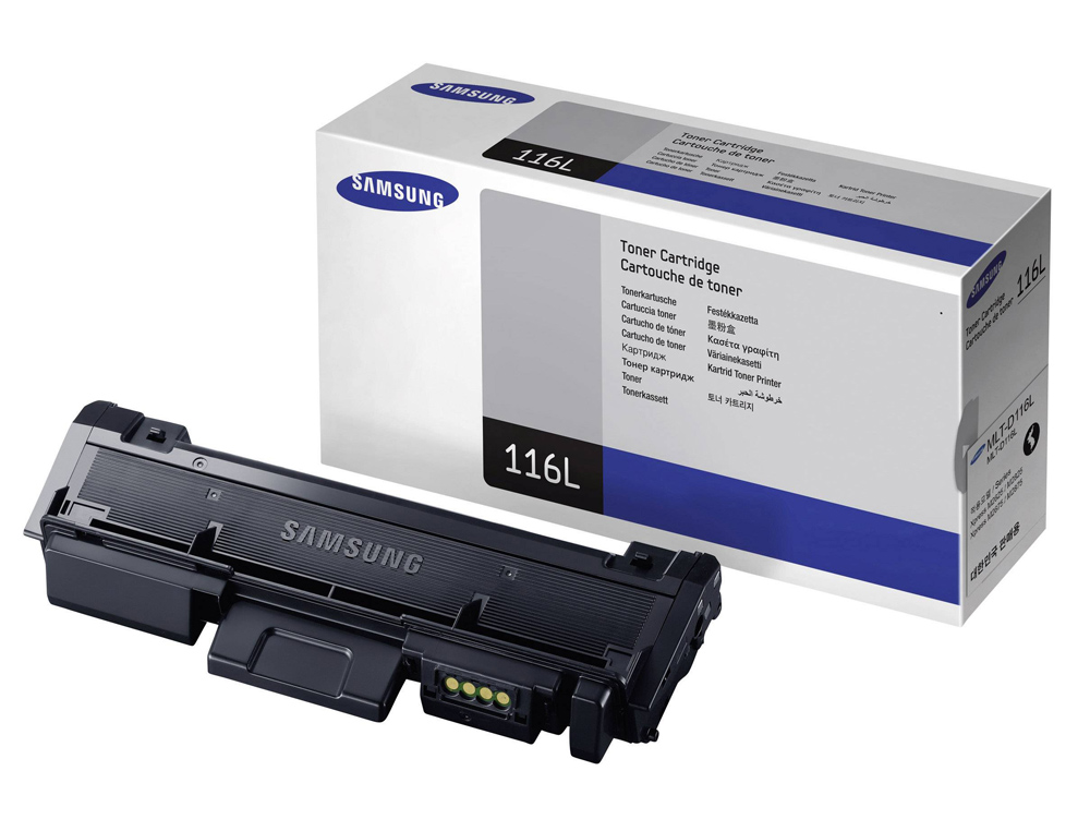TONER LASER SAMSUNG SU828A MULTIFONCTIONS MONOCHROMES MLT-D116L COULEUR NOIR HAUTE CAPACITÉ 3000P
