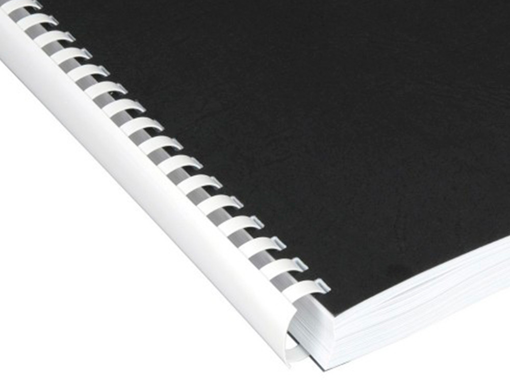 ANNEAU PLASTIQUE À RELIER Q-CONNECT CAPACITÉ 100F 14MM DIAMÈTRE COLORIS BLANC BOÎTE 100 UNITÉS