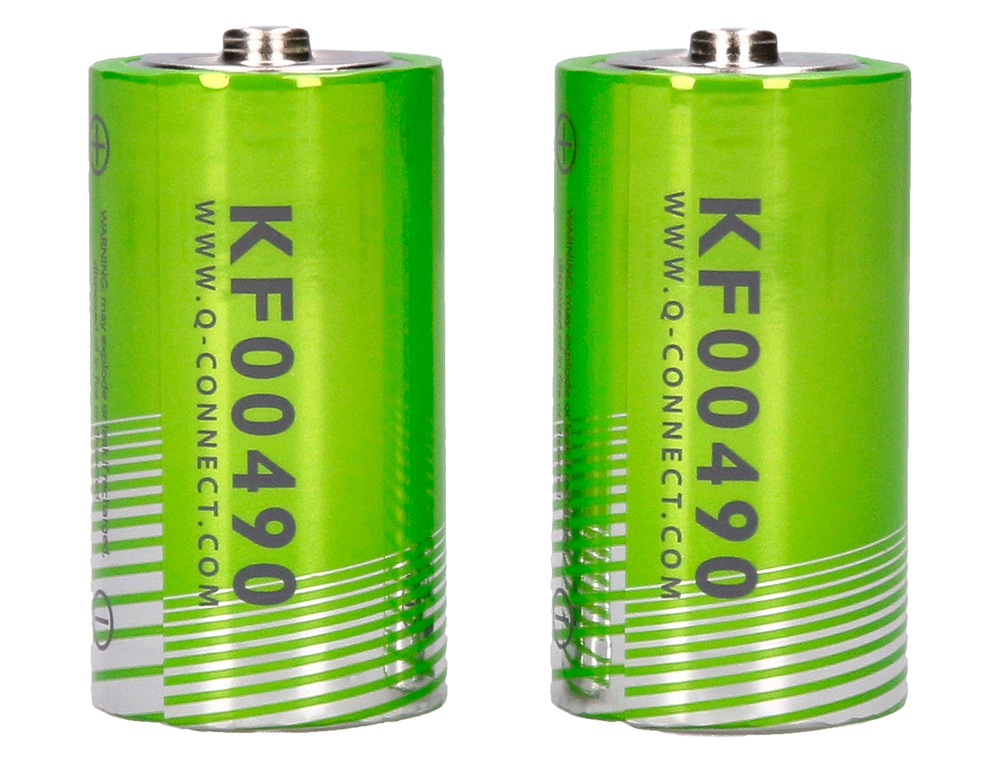 PILE Q-CONNECT CONOMIQUE CAPACIT 1.5V I.C.E. LR14 TAILLE C BLISTER 2 UNITS