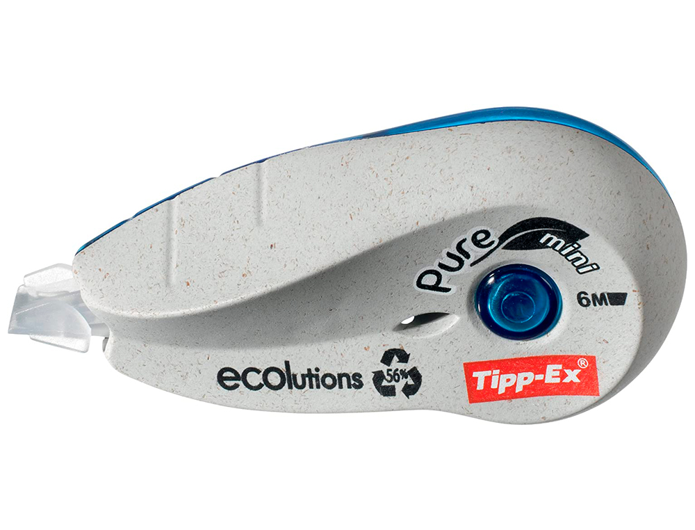 CORRECTEUR TIPP-EX PURE MINI COLUTIONS RECYCL DVIDOIR MINI RUBAN 5MMX6M
