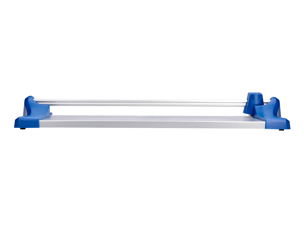 ROGNEUSE Q-CONNECT FORMAT A4 10F BASE ACIER LAME ROTATIVE AIGUISE AUTOMATIQUE TABLE IMPRIME GUIDE ANGLE 320X157MM