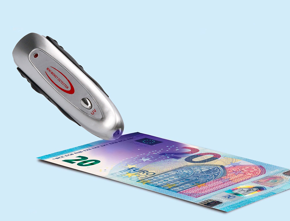 DTECTEUR MINI Q-CONNECT FAUX BILLETS