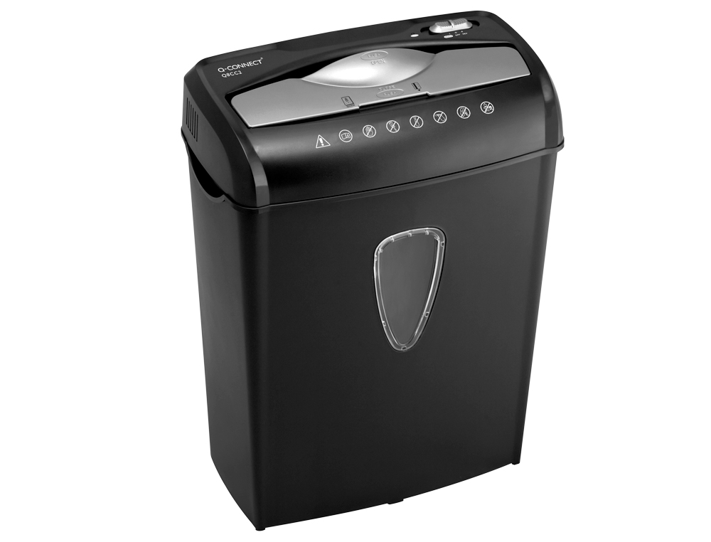 DESTRUCTEUR Q-CONNECT Q8CCC AUTOMATIQUE COUPE CROISÉE 5.6X47MM A4 DÉTRUIT AGRAFES TROMBONES CB 13L 306X171X425MM 4.17KG