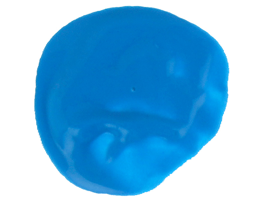 GOUACHE SCOLAIRE LIDERPAPEL LIQUIDE LAVABLE FERMETURE SÉCURITÉ BRILLANTE COLORIS BLEU FLACON 500ML