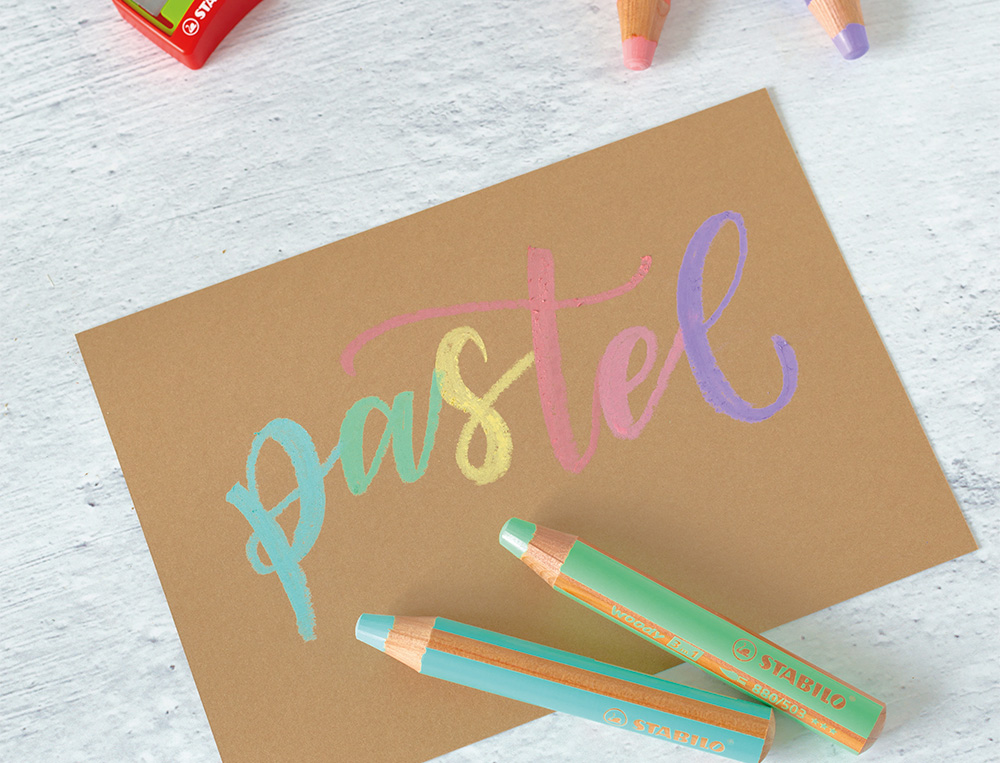 CRAYONS MULTI-TALENTS STABILO WOODY 3EN1 + 1                TAILLE-CRAYONS COLORIS        ASSORTIS PASTEL  ETUI CARTON