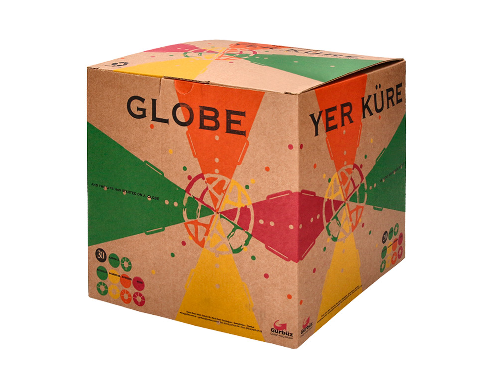 GLOBE TERRESTRE ANTARTIK LUMINEUX CARTE PHYSIQUE ET    POLITIQUE EFFAÇABLE DIAMETRE  30 CM