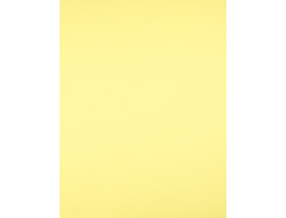 PAPIER CARTONN LIDERPAPEL DESSIN TRAVAUX MANUELS 240G/M2 50X65CM UNICOLOR JAUNE MOYEN