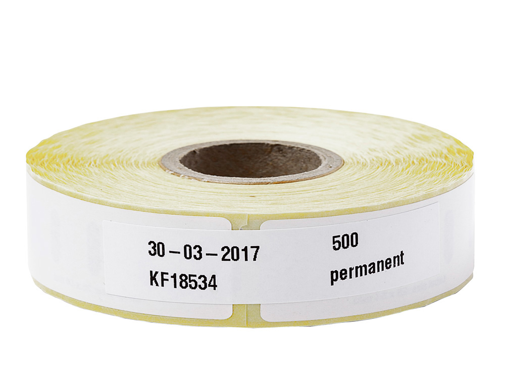 ÉTIQUETTE ADHÉSIVE Q-CONNECT 27,5X51MM COMPATIBLE DYMO 11355 DÉTACHABLE BOÎTE 500 UNITÉS