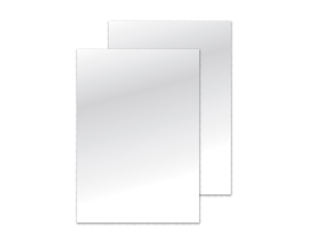 PLAT COUVERTURE Q-CONNECT PVC 250 MICRONS A4 RELIEURS SPIRALES PEIGNES ANNEAUX INCOLORE PAQUET 100 UNITÉS