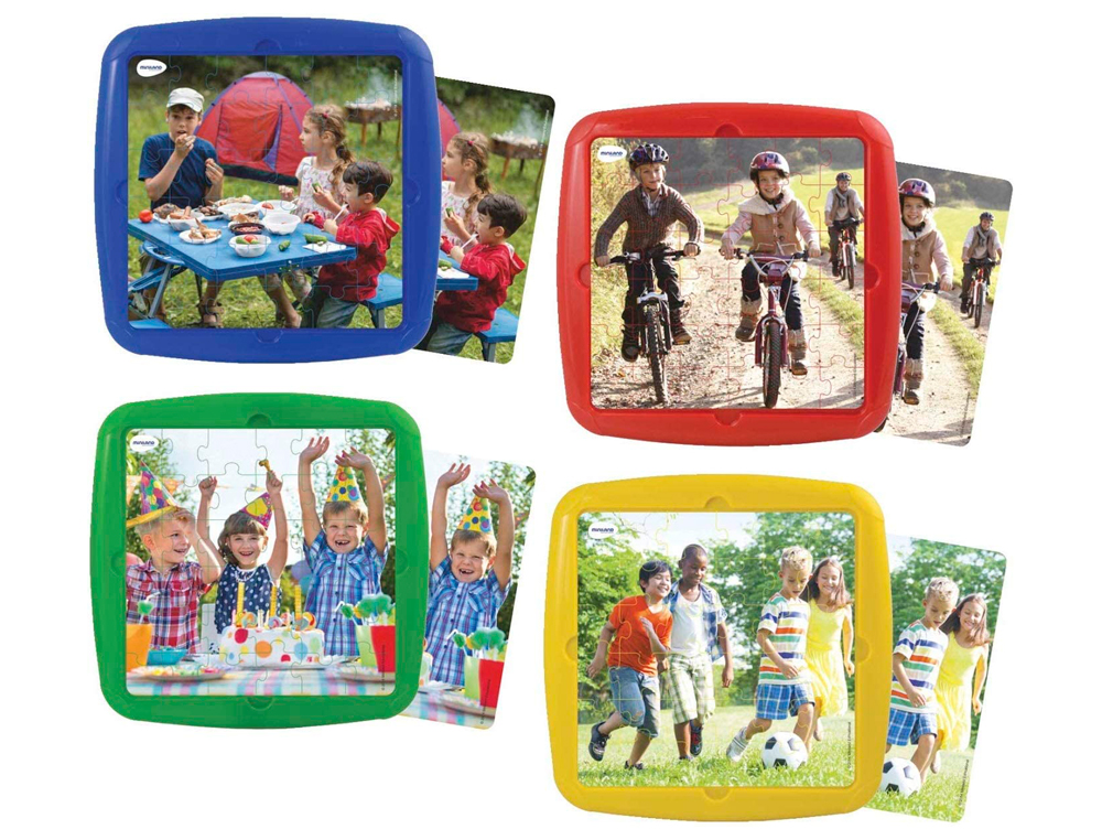 PUZZLE MINILAND LOISIR ENTRE AMIS SET DE 4 UNITS 36 PICES