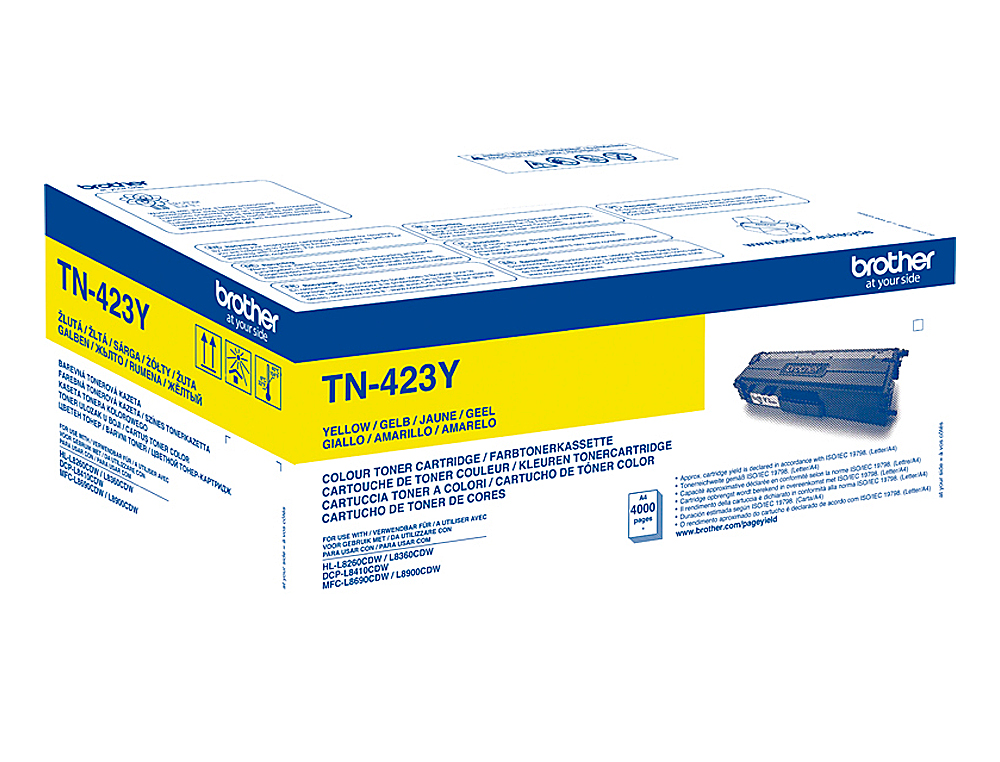 TONER LASER BROTHER TN423 POUR DCP-L 8410 CDN MFC-L 8900 CDW/8690 CDW HL-L 8360 CDW/8260 CDW DCP-L 8410 CDW