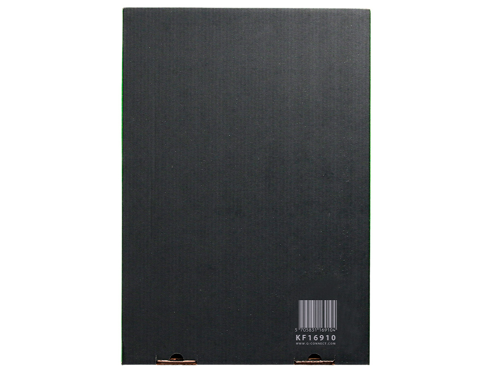 POCHETTE Q-CONNECT POLYPROPYLÈNE LISSE 8/100E PERFORÉE A4 CRISTAL ANTISTATIQUE SACHET 10 UNITÉS