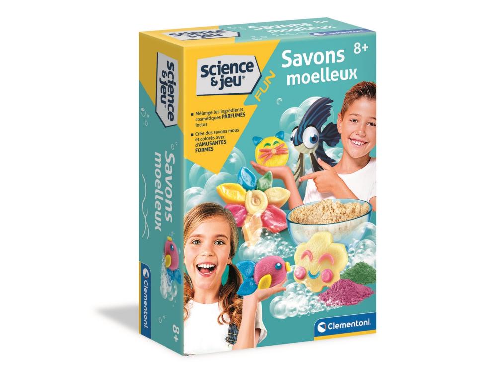 PRESENTOIR CLEMENTONI COFFRET SCIENCE ET JEU ASSORTIS 18 UNITES