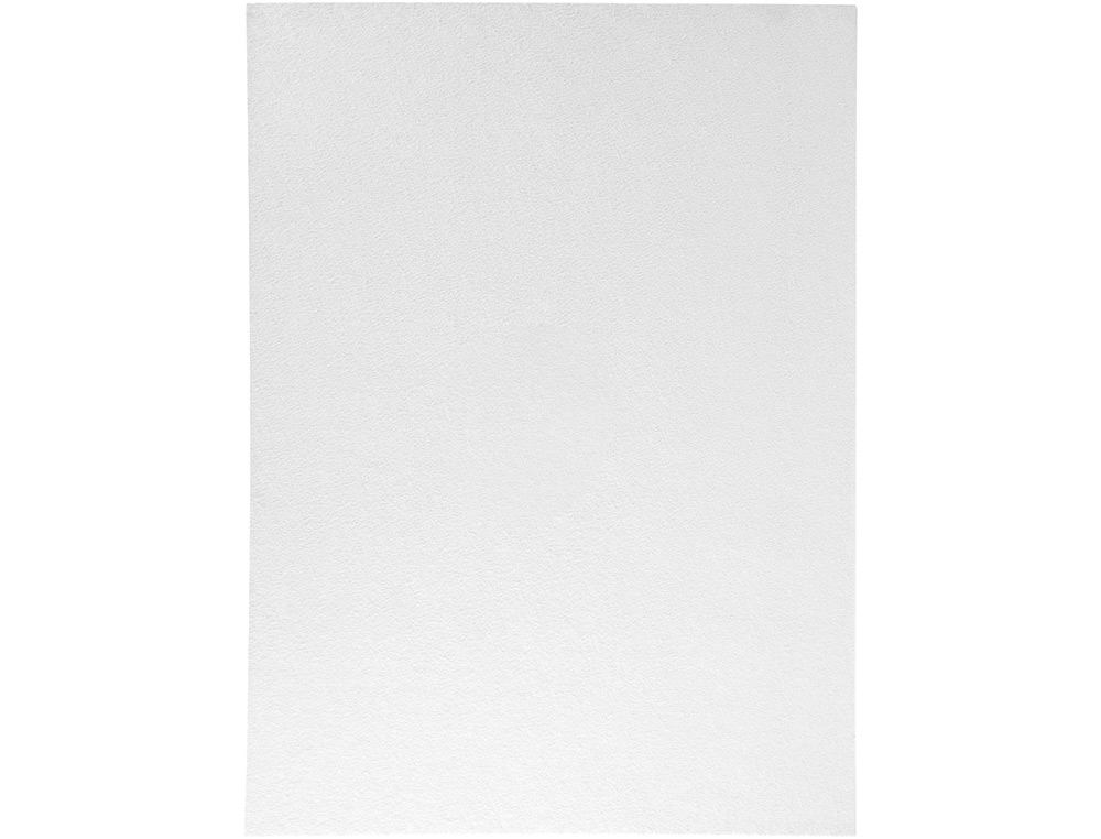 PLAQUE MOUSSE LIDERPAPEL TEXTURE SERVIETTE 50X70CM 60G/M2 PAISSEUR 2MM UNICOLORE BLANC
