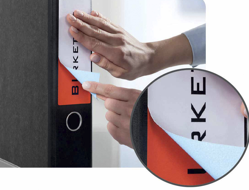 TIQUETTE ADHSIVE AVERY DOS CLASSEUR OPAQUE LASER 192X61MM BOTE 100 UNITS