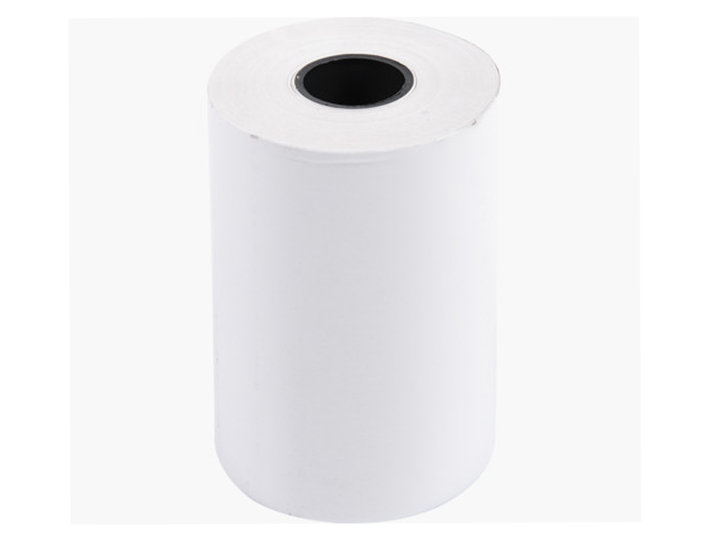 BOBINE THERMIQUE EXACOMPTA TICKETS CARTE BANCAIRE 1 PLI SANS BPA 57X40MM MANDRIN 12MM MTRAGE 18M LOT 10 ROULEAUX