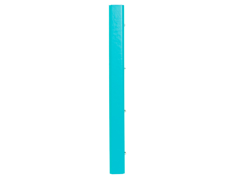 CLASSEUR ANTARTIK 4 ANNEAUX RONDS 25MM A4 CARTON REMBORD FEUILLETS MOBILES QUADRILLAGE 5MM COLORIS TURQUOISE