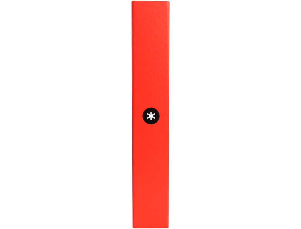 CLASSEUR ANTARTIK 4 ANNEAUX END 40MM A4+ CARTON REMBORD    COLORIS ROUGE
