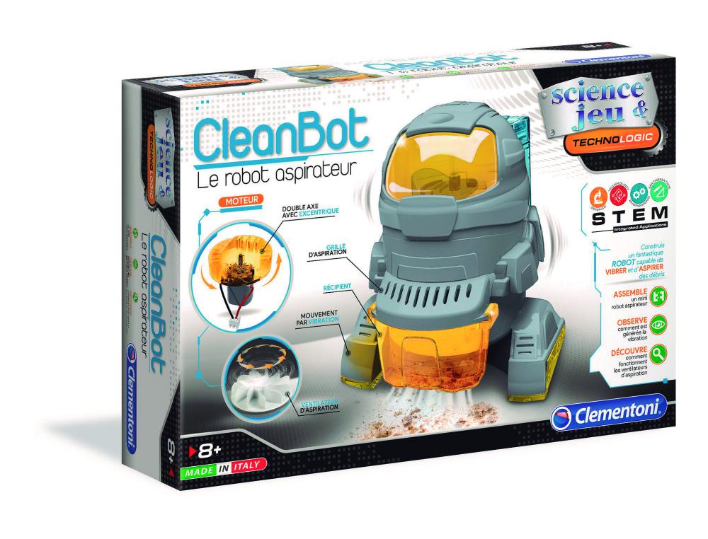 BOITE ROBOTS A ASSEMBER CLEMENTONI   MODELES ASSORTIS