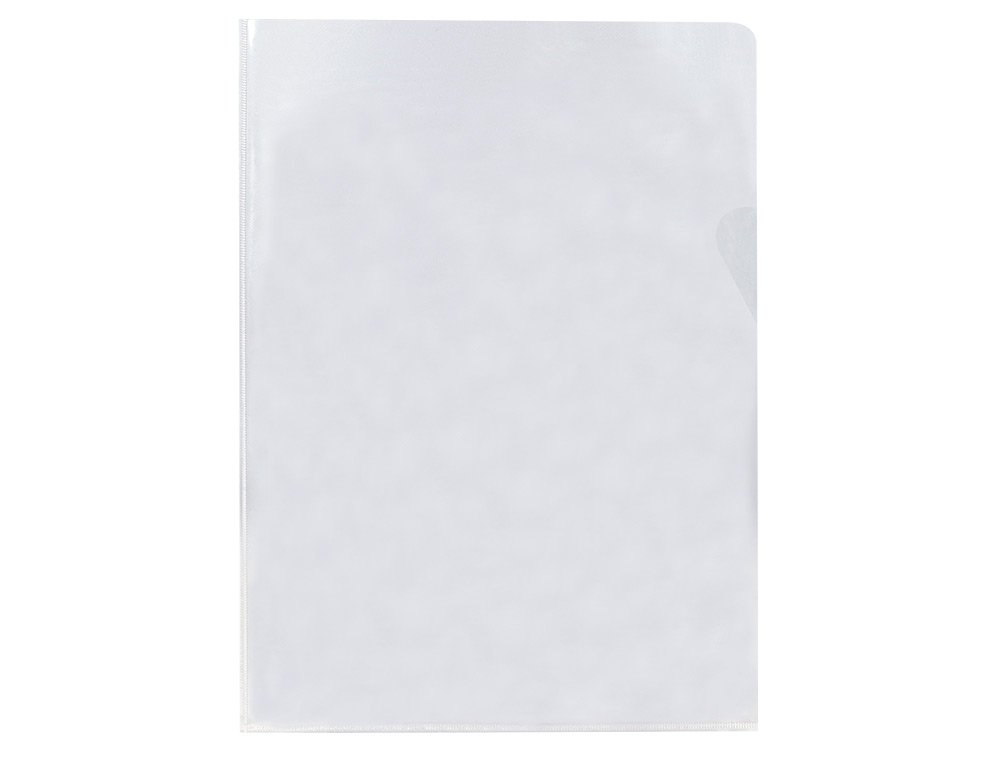 CHEMISE AVEC ONGLET Q-CONNECT 180MC COLORIS TRANSPARENT