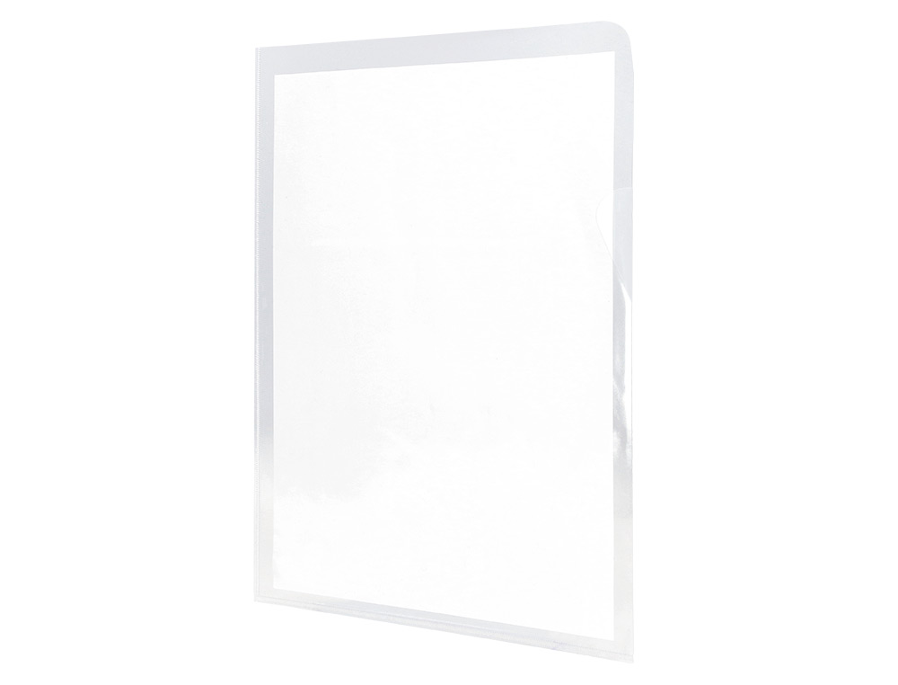 CHEMISE AVEC ONGLET Q-CONNECT 180MC COLORIS TRANSPARENT