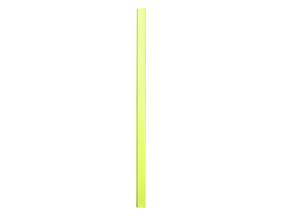 PROTEGE-DOCUMENTS LIDERPAPEL POLYPROPYLENE COUVERTURE FLEXIBLE 10 POCHETTES FIXES A4 210X297MM JAUNE FLUO