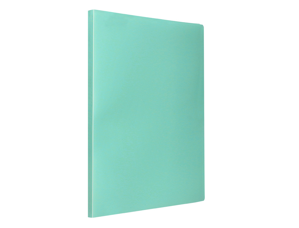 PROTEGE-DOCUMENTS LIDERPAPEL POLYPROPYLENE COUVERTURE      FLEXIBLE 30 POCHETTES FIXES   A4 220X297MM VERT POMME