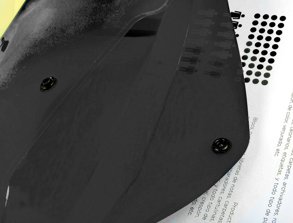 POCHETTE ENVELOPPE LIDERPAPEL POLYPROPYLENE 180 MICRONS A5  210X148MM 50F FERMETURE       BOUTON RESISTANT NOIR OPAQUE