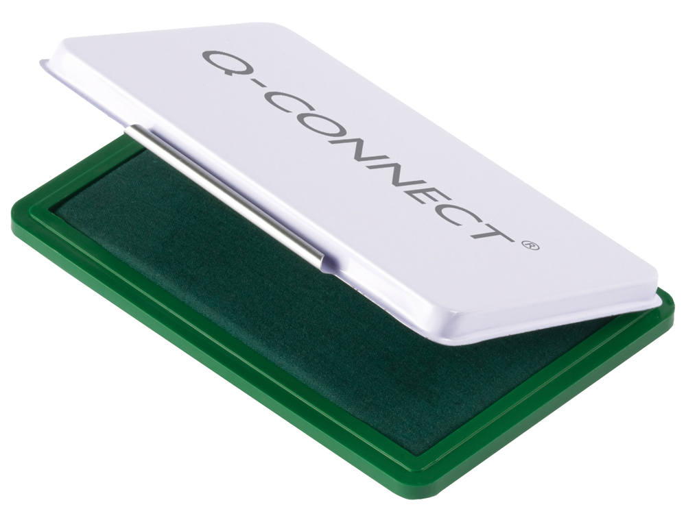 RECHARGE TAMPON Q-CONNECT CONOMIQUE N1 126X81MM COLORIS VERT
