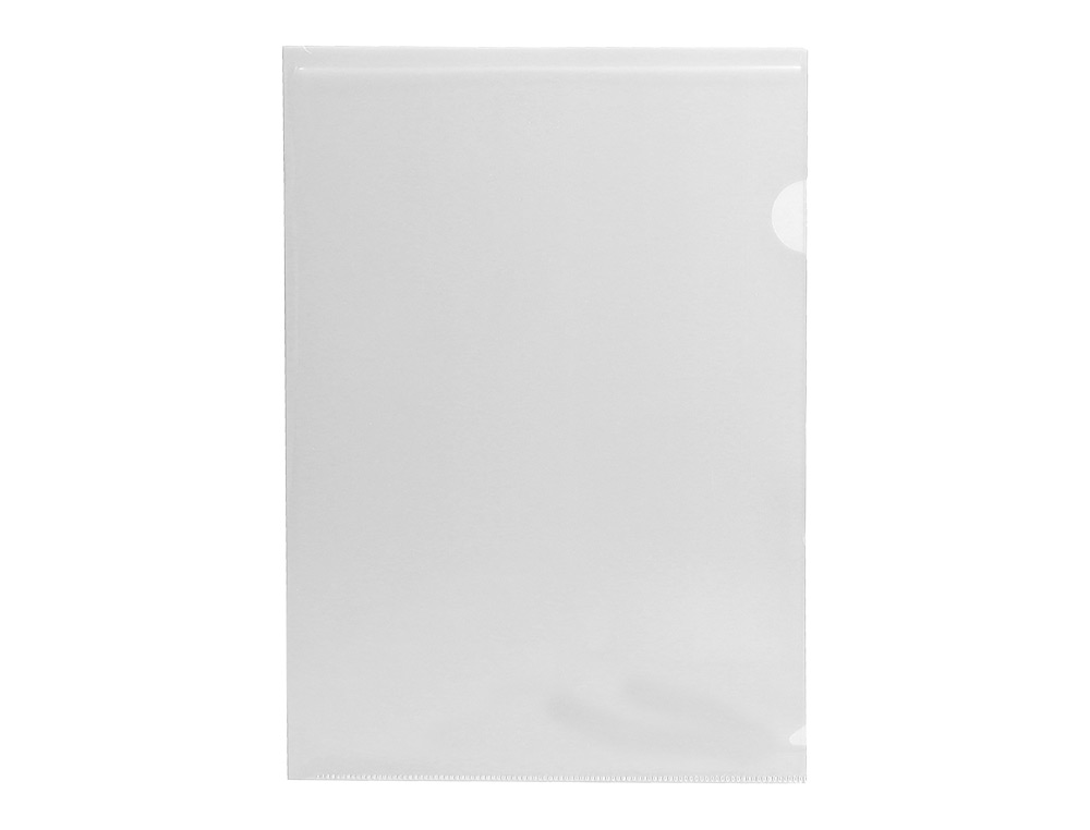 POCHETTE COIN LIDERPAPEL POLYPROPYLNE 180 MICRONS A4 210X297MM CAPACIT 20F TRANSPARENT INCOLORE