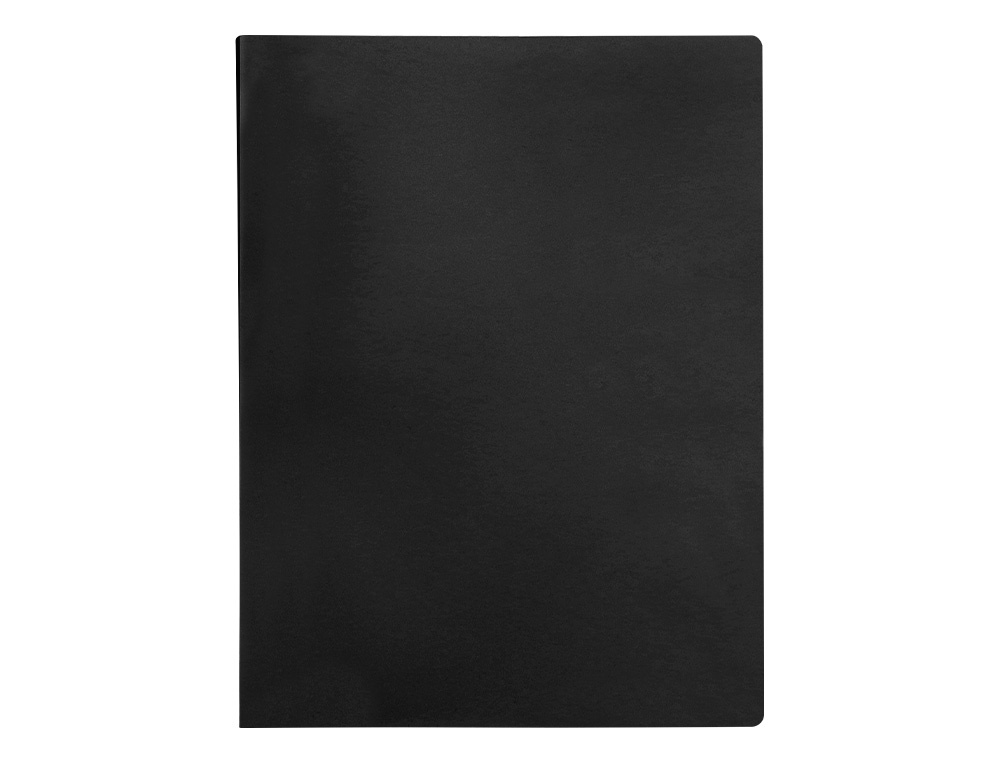 PROTGE-DOCUMENTS LIDERPAPEL POLYPROPYLNE COUVERTURE FLEXIBLE 30 POCHETTES FIXES A4 210X297MM NOIR OPAQUE