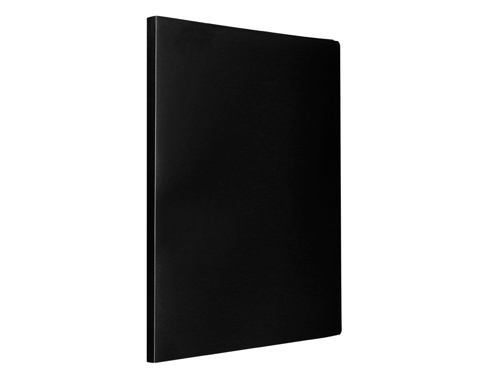 PROTGE-DOCUMENTS LIDERPAPEL POLYPROPYLNE COUVERTURE FLEXIBLE 30 POCHETTES FIXES A4 210X297MM NOIR OPAQUE