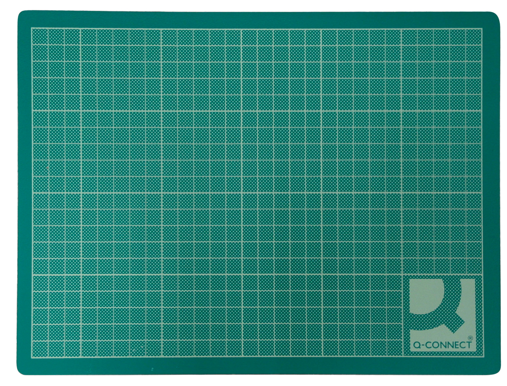 PLAQUE COUPE Q-CONNECT PVC PAISSEUR 3MM 600X900MM A1 COLORIS VERT
