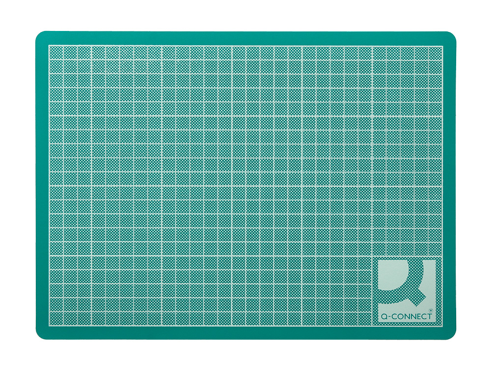 PLAQUE COUPE Q-CONNECT PVC PAISSEUR 3MM 600X900MM A1 COLORIS VERT
