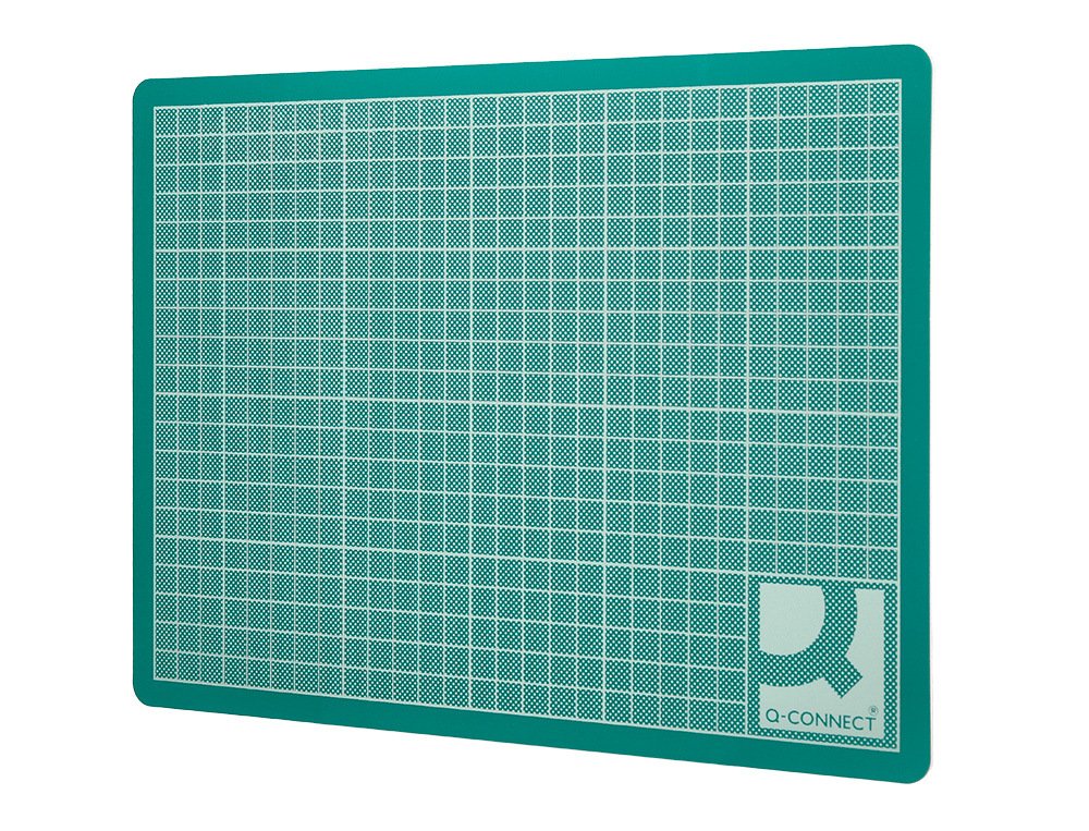PLAQUE COUPE Q-CONNECT PVC PAISSEUR 3MM 600X900MM A1 COLORIS VERT