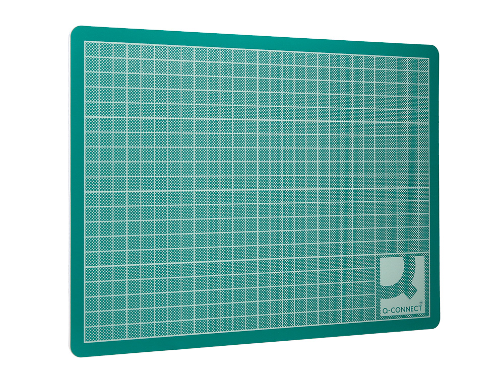 PLAQUE COUPE Q-CONNECT PVC PAISSEUR 3MM 600X900MM A1 COLORIS VERT