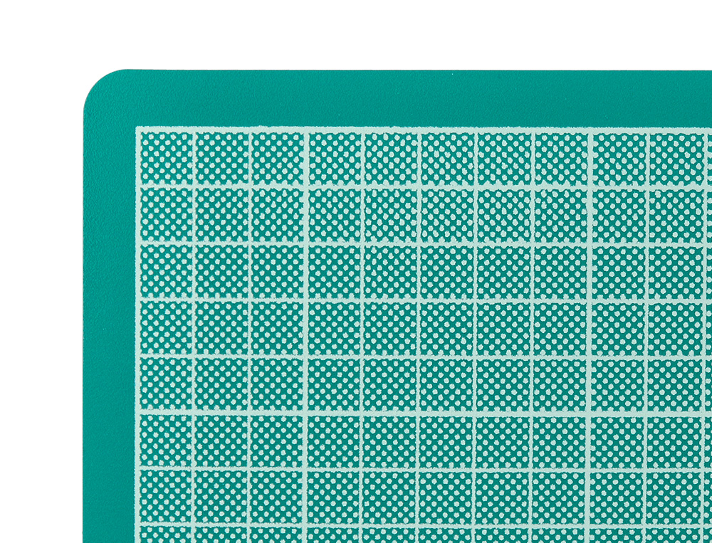 PLAQUE COUPE Q-CONNECT PVC PAISSEUR 3MM 600X900MM A1 COLORIS VERT