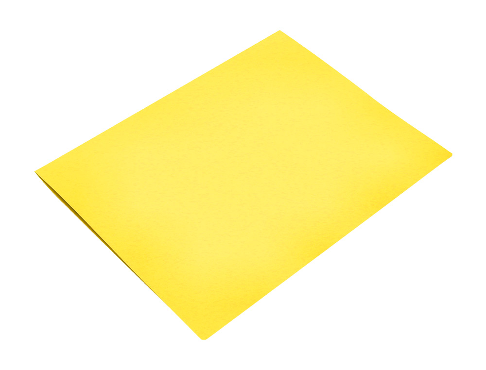 SOUS-CHEMISE LIDERPAPEL PAPIER CARTONN 180G 310X230MM DOCUMENT A4 210X297MM COLORIS PASTEL JAUNE INTENSE