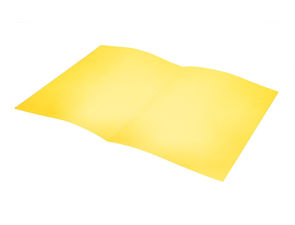 SOUS-CHEMISE LIDERPAPEL PAPIER CARTONN 180G 310X230MM DOCUMENT A4 210X297MM COLORIS PASTEL JAUNE INTENSE